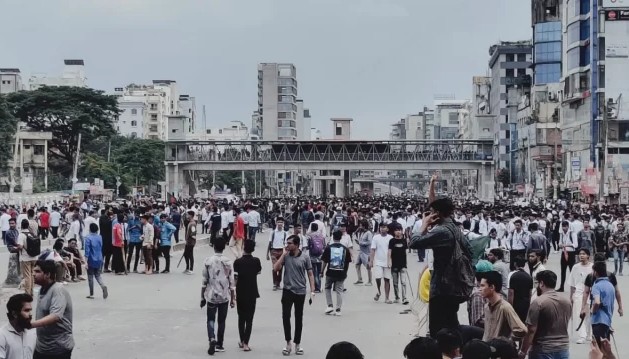 উত্তরায় গুলিতে নর্দান বিশ্ববিদ্যালয়ের ২ শিক্ষার্থী নিহত