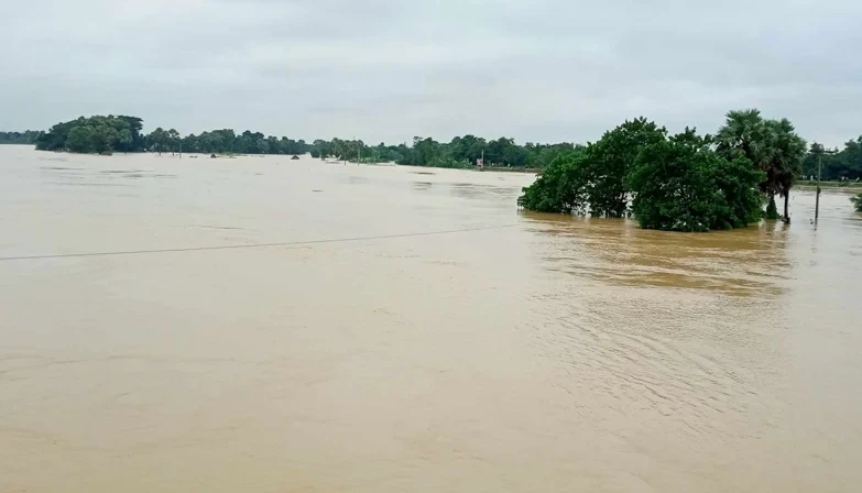 গোমতীর পানি বিপৎসীমার ১১৩ সেন্টিমিটার উপরে : ২৭ বছরের রেকর্ড ভেঙে গেছে