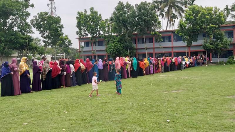 চতুর্থ ধাপে ৬০ উপজেলায় ভোটগ্রহণ অনুষ্ঠিত