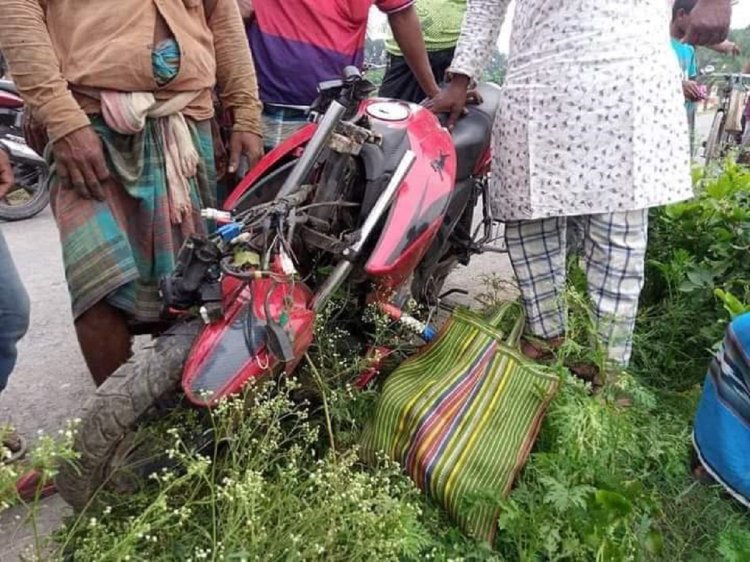 ঝিনাইদহের কোটচাঁদপুরে সড়ক দুর্ঘটনায় প্রাণ গেলো কলেজছাত্রের