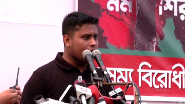 দ্রব্যমূল্য নাগালে না এলে মানুষ রাস্তায় নামতে পারে : সমন্বয়ক হাসনাত আবদুল্লাহ